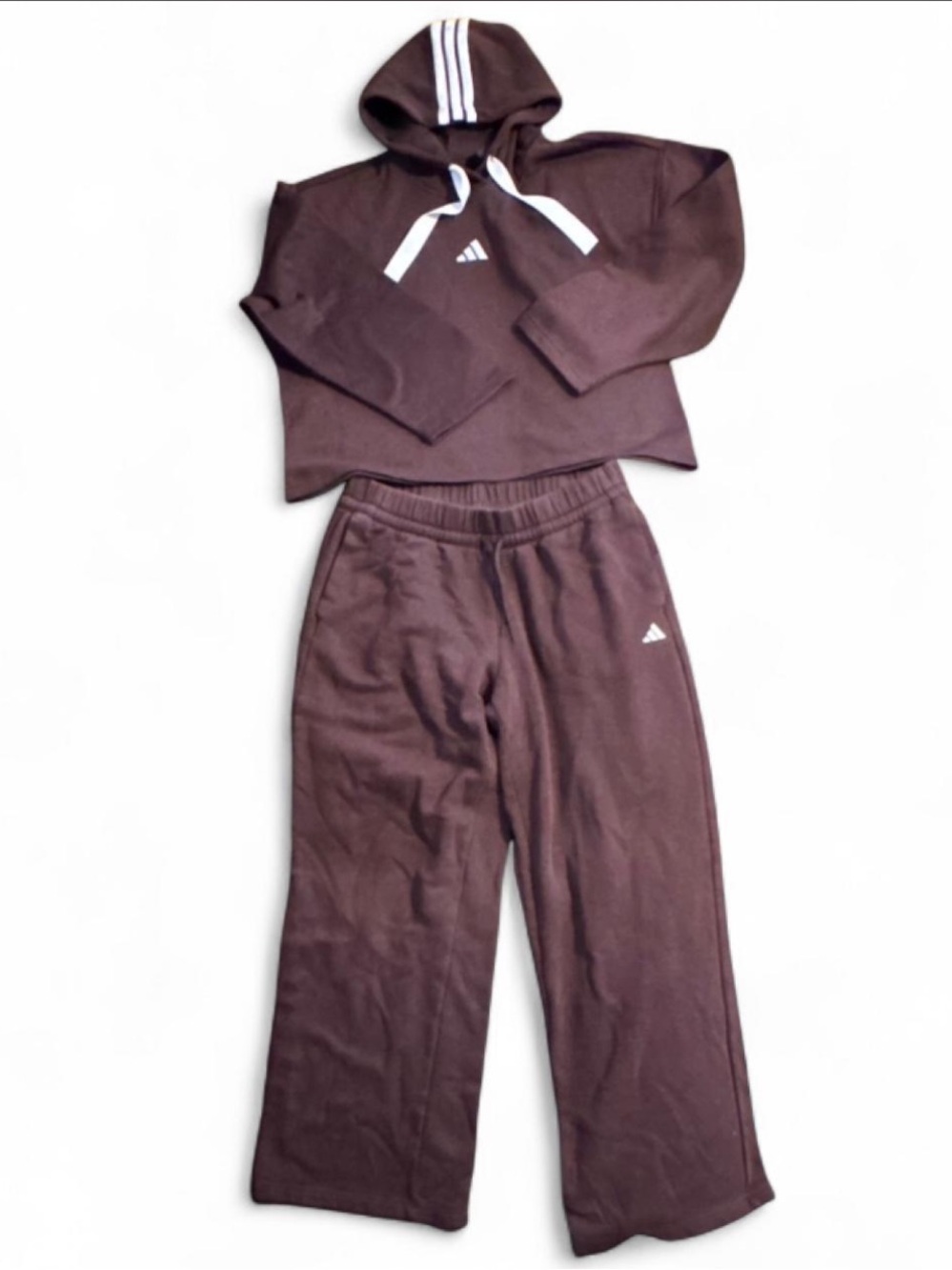 Women’s adidas matching brown sweatsuit LARGE